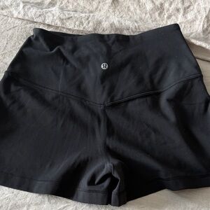 lululemon athletica Women's Classic Black Athletic Shorts